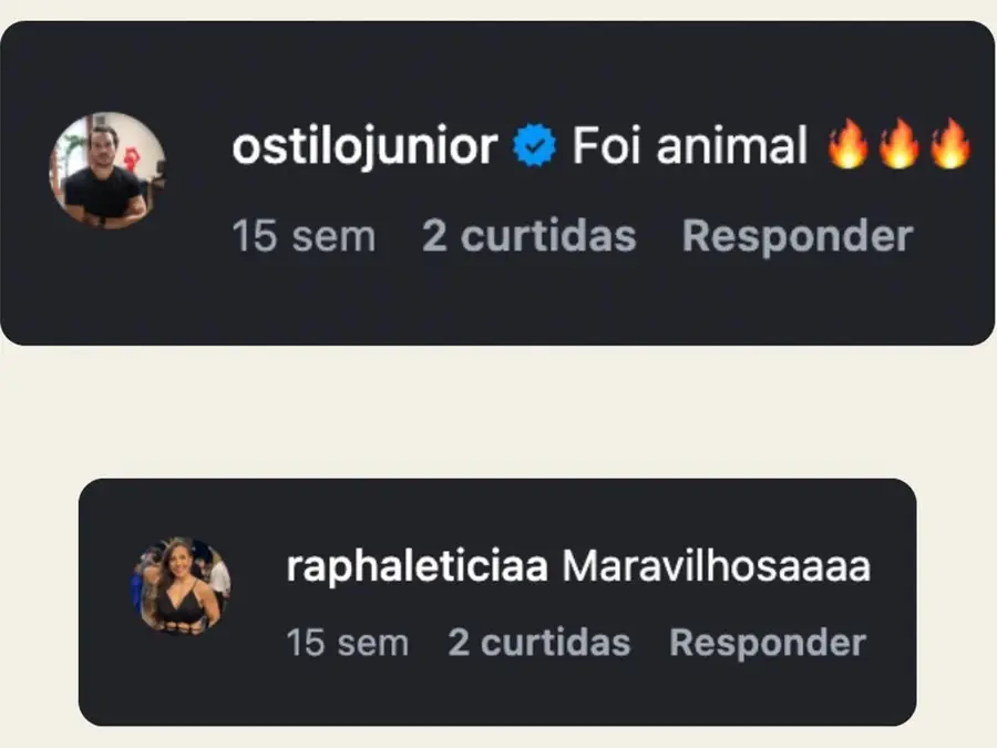 Depoimento da 1ª edição